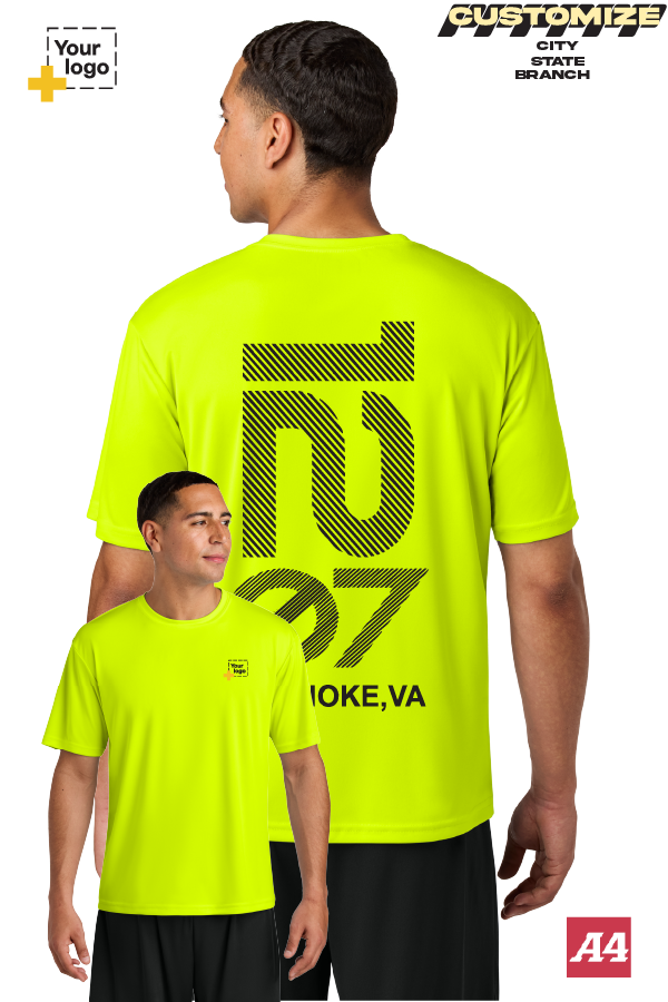 Custom A4 Cooling Performance Tee - Branch #