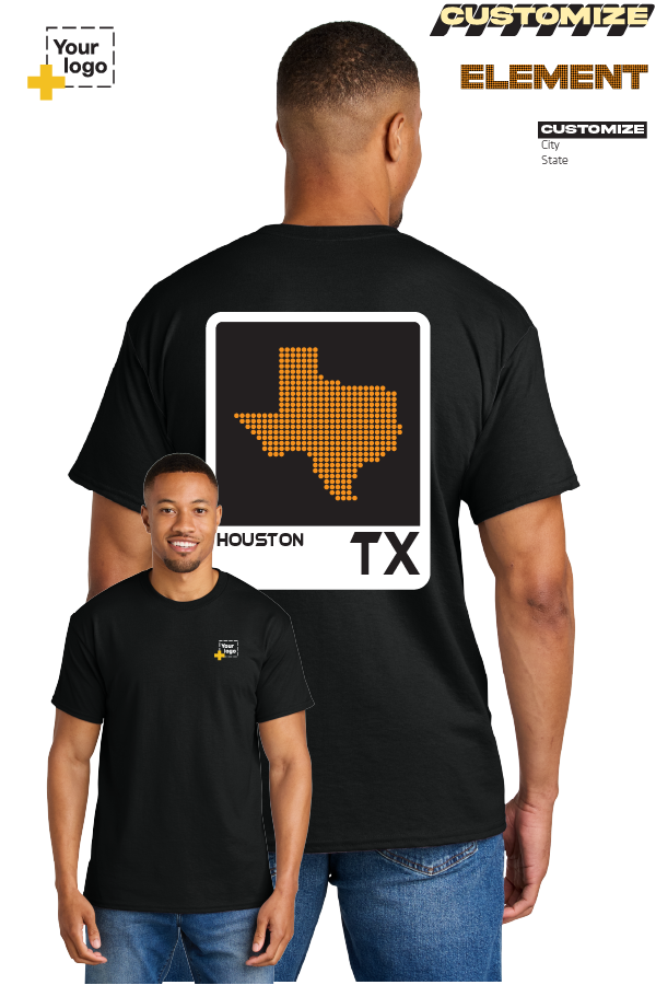 Custom Gildan® DryBlend® 50 Cotton/50 Poly T-Shirt - ELEMENTS DOTS