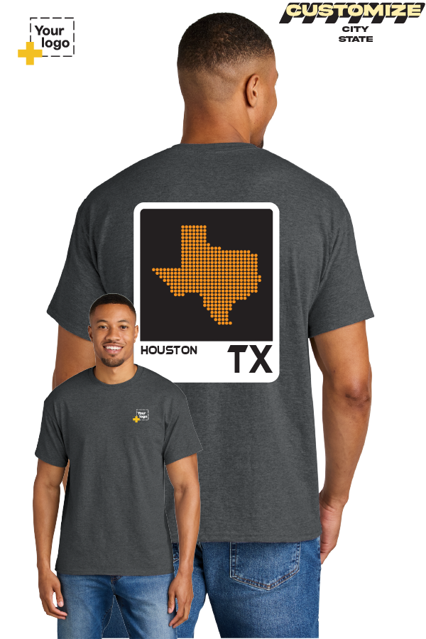 Custom Gildan® DryBlend® 50 Cotton/50 Poly T-Shirt - ELEMENTS DOTS