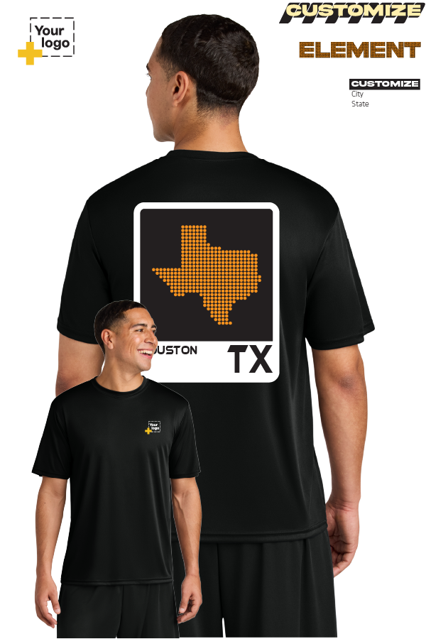 Custom A4 Cooling Performance Tee - ELEMENTS DOTS