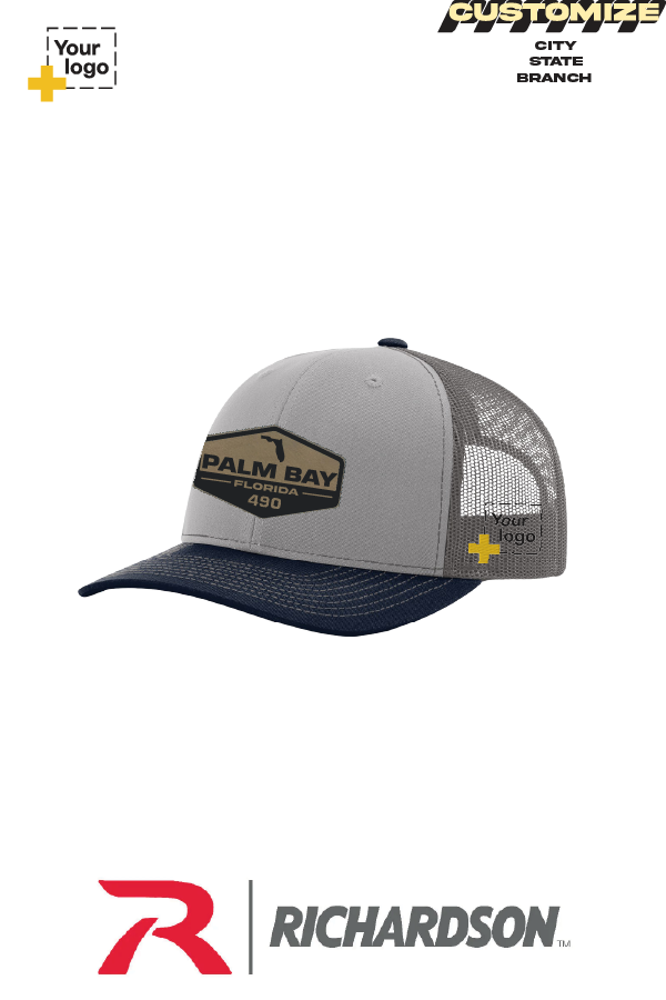 Custom Richardson 112 Trucker - Faux Leather Patch