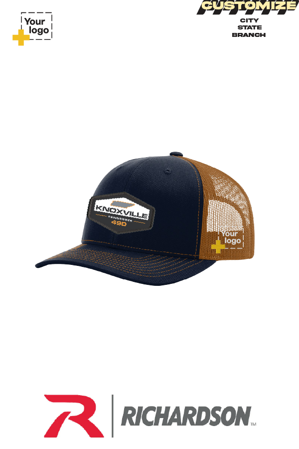Custom Richardson 112 Trucker - Sublimated Patch