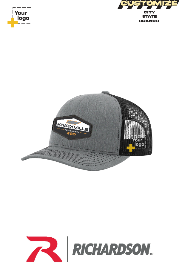 Custom Richardson 112 Trucker - Sublimated Patch