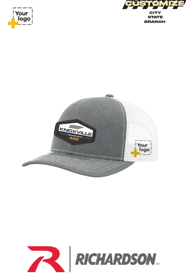 Custom Richardson 112 Trucker - Sublimated Patch