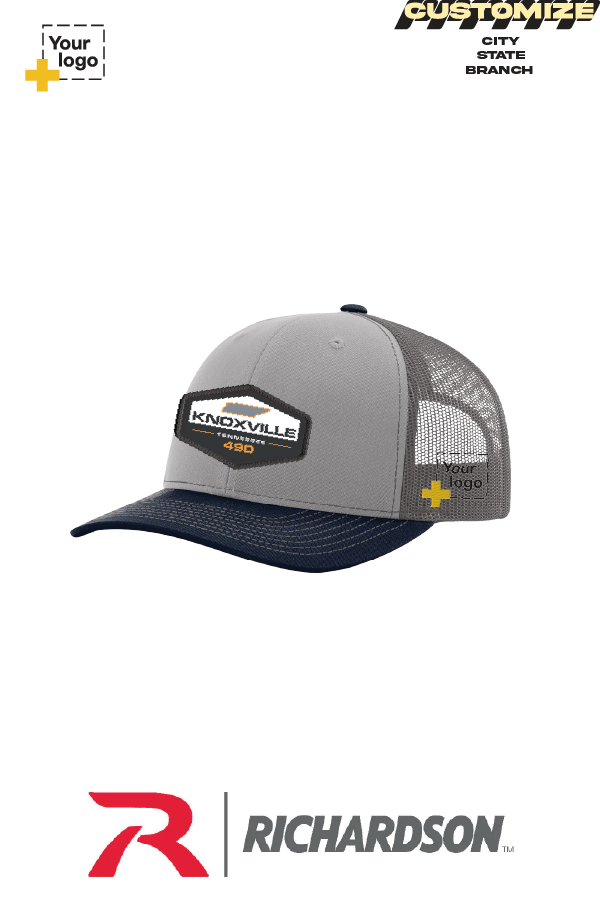 Custom Richardson 112 Trucker - Sublimated Patch