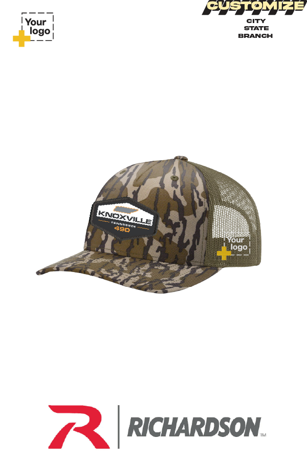 Custom Richardson 112PFP Trucker - Sublimated Patch