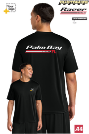 Custom A4 Cooling Performance Tee - RACING STRIPES