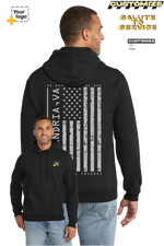 Custom Core Fleece Pullover Hooded Sweatshirt - Salute to Service