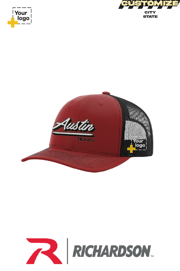 Custom Richardson 112 Trucker - Script Embroidered