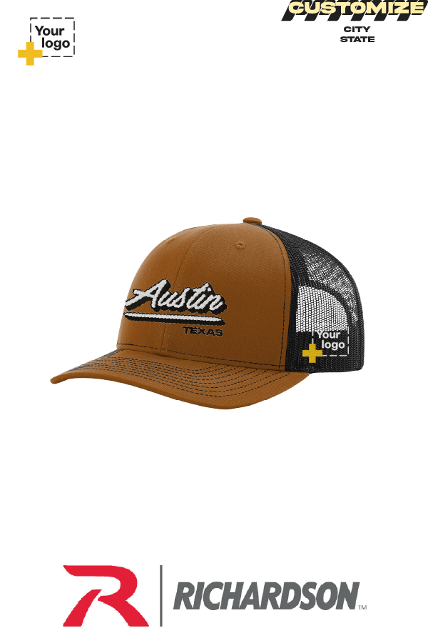 Custom Richardson 112 Trucker - Script Embroidered