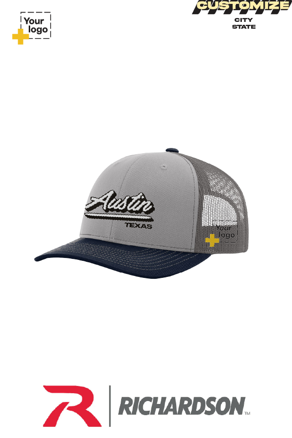 Custom Richardson 112 Trucker - Script Embroidered