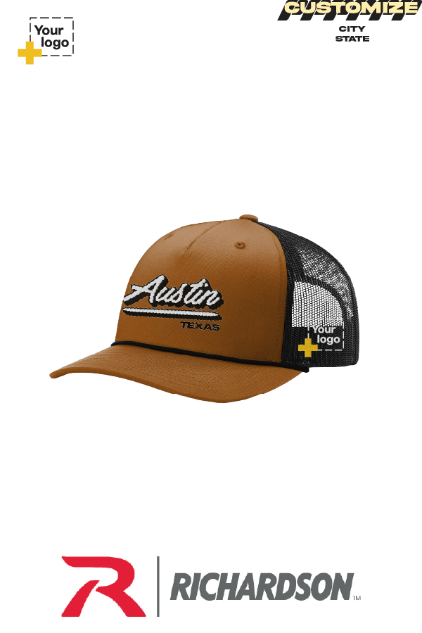 Custom Richardson 112FPR Trucker - Script Embroidered