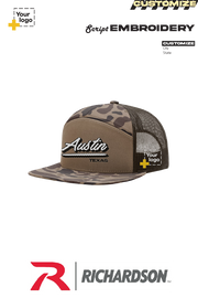 Custom Richardson 168P Trucker - Script Embroidered