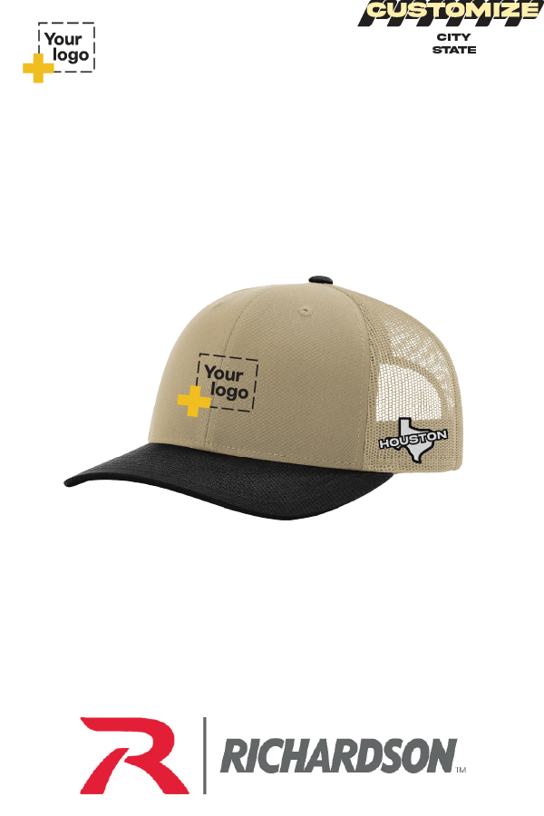 Custom Richardson 112 Trucker - City State Embroidered