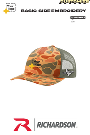 Custom Richardson 112PFP Trucker - City State Embroidered